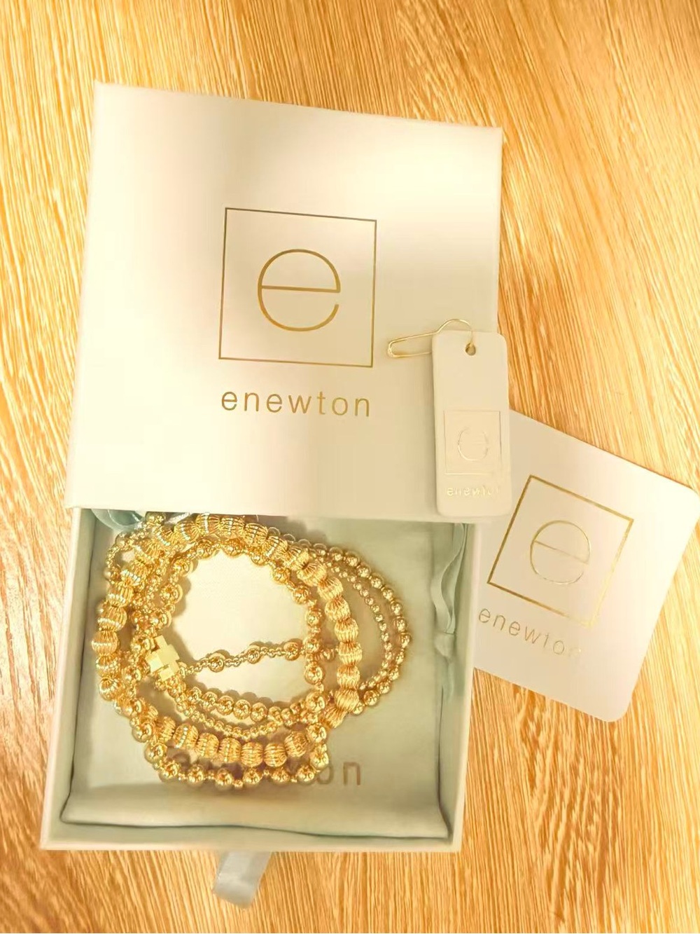 New Enewton Gold Bracelet Set